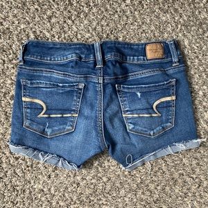 American Eagle super stretch denim shorts